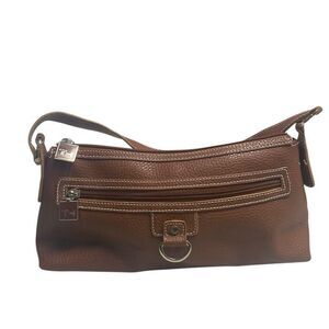 TOMMY HILFIGER Women’s Mini Shoulder Bag Tan 6X3X11.5